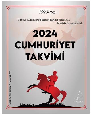 2024 Cumhuriyet Takvimi | Destek Yayınları (Ciltsiz)  - Resim 1