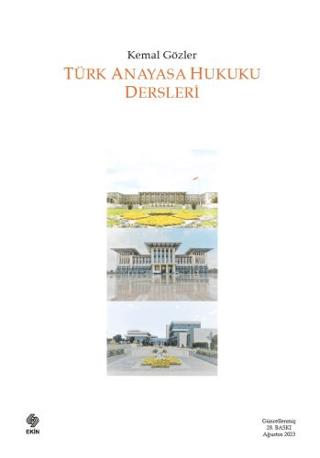 Türk Anayasa Hukuku Dersleri | Ekin Basım Yayın (Ciltsiz)  - Resim 1