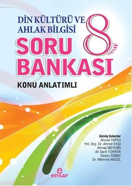 8. Sınıf Din Kültürü ve Ahlak Bilgisi Soru Bankası Konu Anlatımlı | Ensar Neşriyat (İnce Kapak)  - Resim 1