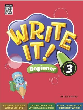 Write It! Beginner 3 | Build and Grow Publishing (Ciltsiz)  - Resim 1