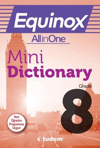 8.Sınıf Equinox All in One Mini Dictionary | Tudem Yayınları - Ders Kitapları (İnce Kapak)  - Resim 1
