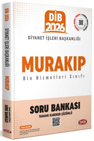 Diyanet İşleri Başkanlığı Murakıp Soru Bankası - Karekod Çözümlü | Data Yayınları (Ciltsiz)  - Resim 1