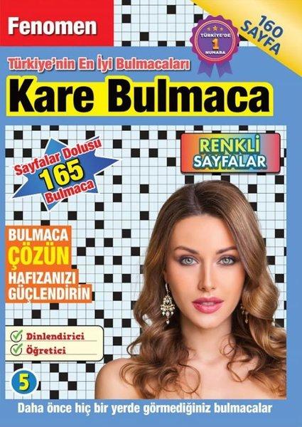 Fenomen Kare Bulmaca 5 | Maxi Yayıncılık (İnce Kapak)  - Resim 1