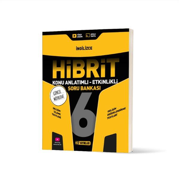 6. Sınıf Hibrit İngilizce Soru Bankası | Hız Yayınları (İnce Kapak)  - Resim 1