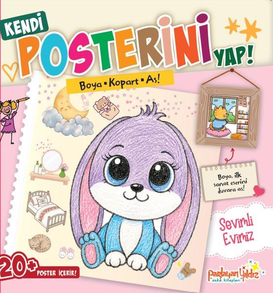 Sevimli Evimiz - Boya Kopart As! Kendi Posterini Yap! | Parlayan Yıldız (İnce Kapak)  - Resim 1