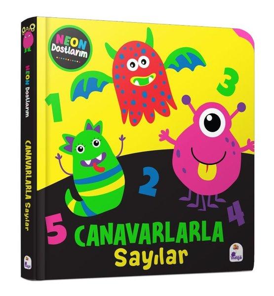 Canavarlarla Sayılar - Neon Dostlarım | İndigo Çocuk (Ciltli)  - Resim 1