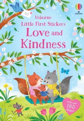 Little First Stickers Love and Kindness | Usborne (Ciltsiz)  - Resim 1