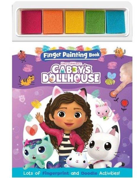Gabby's Dollhouse Finger Painting Book | Alligator Products Limited (İnce Kapak)  - Resim 1