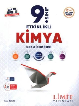 9. Sınıf Kimya Etkinlikli Maarif Soru Bankası | Limit Yayınları (Ciltsiz)  - Resim 1