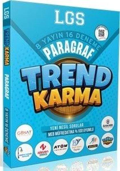 Trend Karma 8.Sınıf LGS Paragraf Denemeleri | Trend Karma (İnce Kapak)  - Resim 1