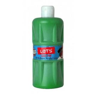 LETS Akrilik Boya 500 ml Yeşil | Lets - Resim 1