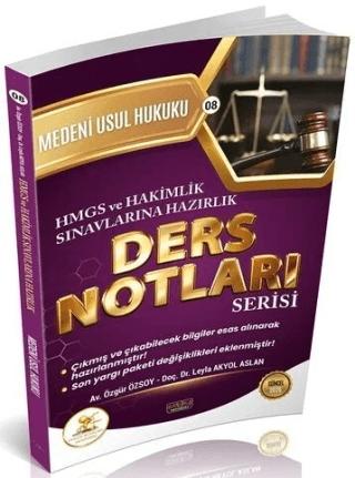 2026 HMGS Hakimlik HUKAL Medeni Usul Hukuku Ders Notları | Savaş Yayınevi (Ciltsiz)  - Resim 1