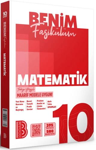 10. Sınıf Matematik Benim Fasikülüm | Benim Hocam Yayınları (Ciltsiz)  - Resim 1