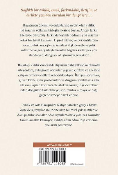 Evliliği İnşa Etmek - Uygulamalar ve Çözümlü Vaka Örnekleriyle İlişki Rehberi | Remzi Kitabevi (İnce Kapak)  - Resim 2