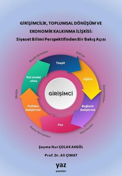 Girişimcilik Toplumsal Dönüşüm ve Ekonomik Kalkınma İlişkisi: Siyaset Bilimi Perspektifinden Bir Ba | Yaz Yayınları (İnce Kapak)  - Resim 1