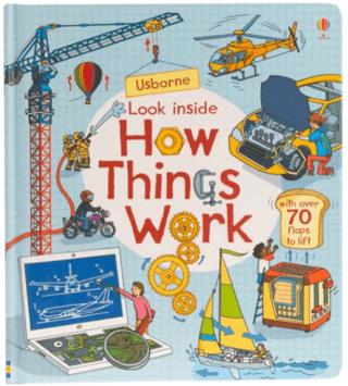 Look Inside How Things Work | Usborne (Ciltsiz)  - Resim 1