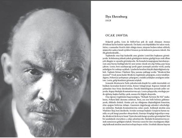 Lenin-Yazarların ve Sanatçıların Gözüyle | Yordam Kitap (Ciltli)  - Resim 3