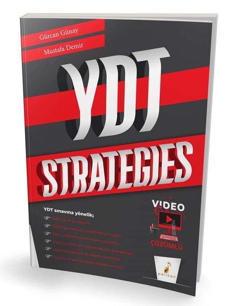 YDT Strategies Video Çözümlü Soru Bankası | Pelikan Yayınları (İnce Kapak)  - Resim 1