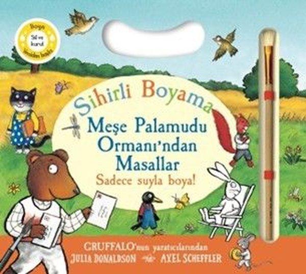 Meşe Palamudu Ormanı'ndan Masallar - Sihirli Boyama | Beta Kids (İnce Kapak)  - Resim 1