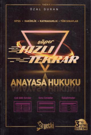 Süper Hızlı Tekrar Anayasa