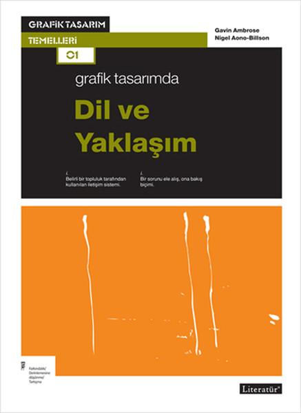 Grafik Tasarımında Dil ve Yaklaşım | Literatür Yayıncılık (İnce Kapak)  - Resim 1