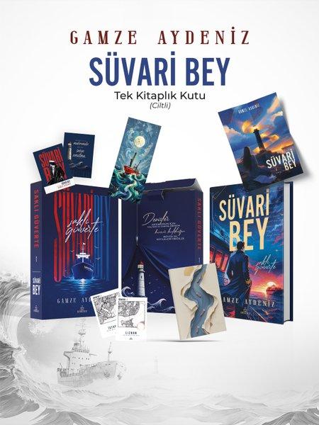 Süvari Bey Cilt 1 - Saklı Güverte - Tek Kitaplık Kutu | Ephesus Yayınları (Ciltli)  - Resim 1