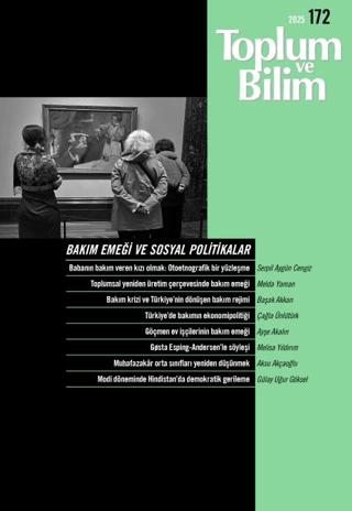 Toplum ve Bilim Dergisi Sayı: 172 | İletişim Yayınevi (Ciltsiz)  - Resim 1