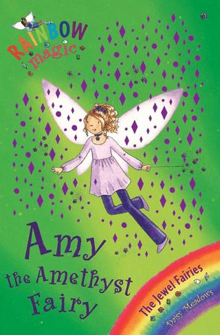 Rainbow Magic: Amy the Amethyst Fairy: The Jewel Fairies Book 5 | Orchard Books (Ciltsiz)  - Resim 1