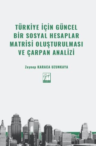 Türkiye İçin Güncel Bir Sosyal Hesaplar Matrisi Oluşturulması ve Çarpan Analizi | Gazi Kitabevi (Ciltsiz)  - Resim 1