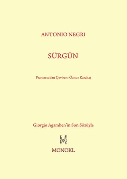 Sürgün | Monokl (İnce Kapak)  - Resim 1