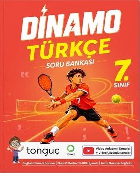 7. Sınıf Dinamo Türkçe Soru Bankası | Tonguç Akademi (İnce Kapak)  - Resim 1