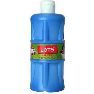 LETS Parmak Boyası 500 ml Mavi | Lets - Resim 1