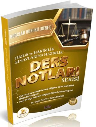 HUKAL HMGS - Hakimlik Borçlar Hukuku Genel Hükümler Ders Notları | Savaş Yayınevi (Ciltsiz)  - Resim 1