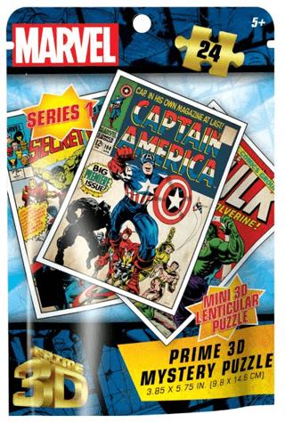 Marvel Series 1 Prime 3D Mystery Puzzle - 24 Parça | Beta Oyuncak - Resim 1