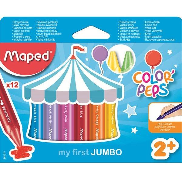 Maped ColorPeps 12'li Jumbo Mum Boya Seti