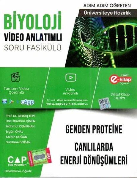 Biyoloji Genden Proteine Canlılarda Enerji Dönüşümleri Konu Anlatımlı Soru Bankası | Çap Yayınları (İnce Kapak)  - Resim 1
