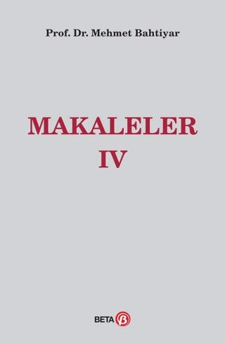 Makaleler 4 | Beta Yayınevi (Ciltli)  - Resim 1