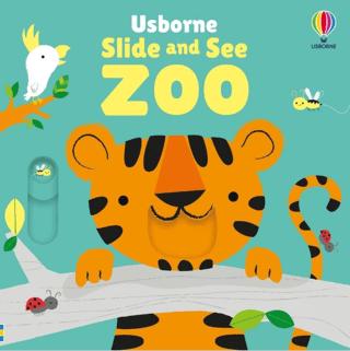 Usborne Slide and See Zoo | Usborne (Ciltli)  - Resim 1