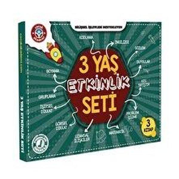 3 Yaş Etkinlik Seti | Çocuk Akademi Yayınları (İnce Kapak)  - Resim 1