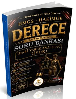 HUKAL HMGS-Hakimlik Derece İdari Yargılama Hukuku Soru Bankası | Savaş Yayınevi (Ciltsiz)  - Resim 1