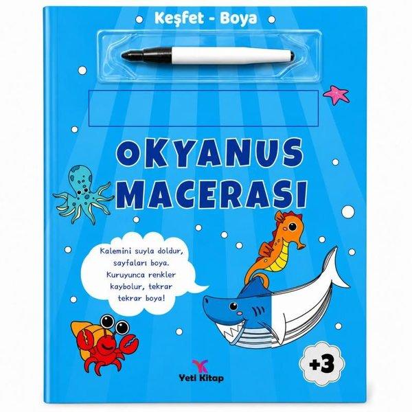 Keşfet Boya Okyanus Macerası | Yeti Kitap (İnce Kapak)  - Resim 1