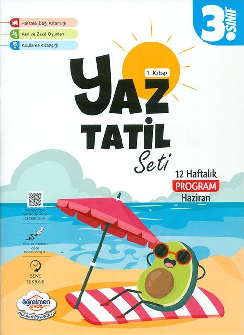 3.Sınıf Yaz Tatil Seti Öğretmen Evde Yayınları | Kitap Yayınları - Resim 1