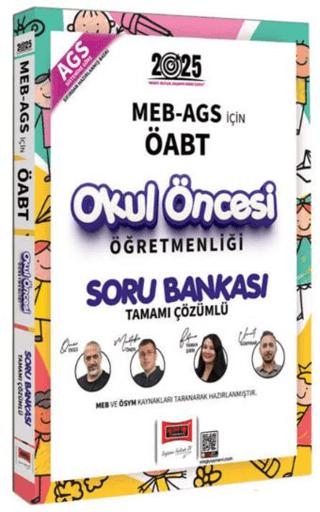 Yargı Yayınları 2025 MEB AGS İçin ÖABT Okul Öncesi Öğretmenliği Tamamı Çözümlü Soru Bankası | Yargı Yayınevi (Ciltsiz)  - Resim 1