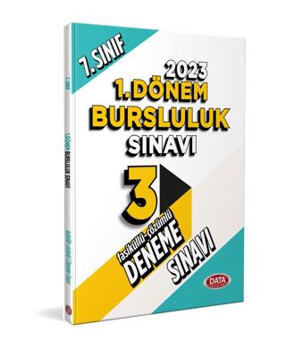 7. Sınıf Bursluluk Sınavı Tamamı Çözümlü 3 Fasikül Deneme Sınavı | Data Yayınları (Ciltsiz)  - Resim 1