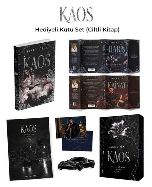 Kaos - Steal or Kiss Serisi Seti - 3 Kitap Takım - Kutulu | Onyx Yayınları (Ciltli)  - Resim 1