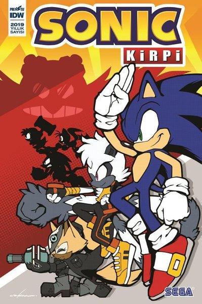 Kirpi Sonic Yıllık 2019 | Presstij Kitap (İnce Kapak)  - Resim 1
