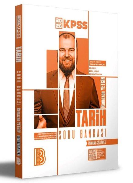 2026 KPSS Tarih Tamamı Çözümlü Soru Bankası | Benim Hocam Yayınları (İnce Kapak)  - Resim 1