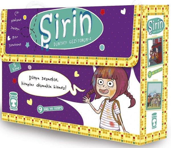 Şirin Dünyayı Geziyorum 2 - 5 Kitap Takım | Timaş Çocuk (İnce Kapak)  - Resim 1