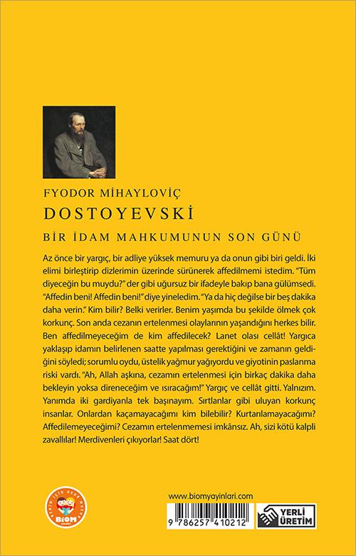 Bir İdam Mahkumunun Son Günü - Victor Hugo - Biom (Dünya Klasikleri) - Resim 3
