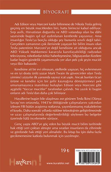 Zamanın Ötesindeki Deha Tesla | Aykırı Yayınları - Biyografi Dizisi (İnce Kapak)  - Resim 2